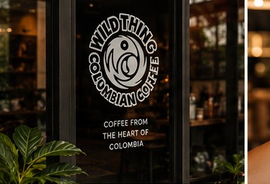 Wild Thing Coffee storefront on Broadway, Ealing